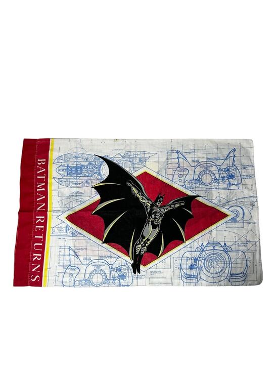 Unbranded Other - Vintage 1992 Batman Returns DC Comics Pillow Case Multicolor 30"x18"
